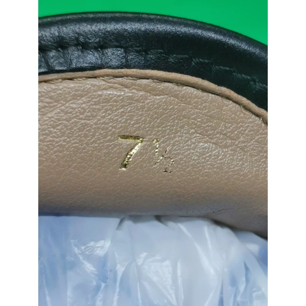 Everlane Women's Black Leather Slip On Platform Casual Size 7.5 Comfort Shoes